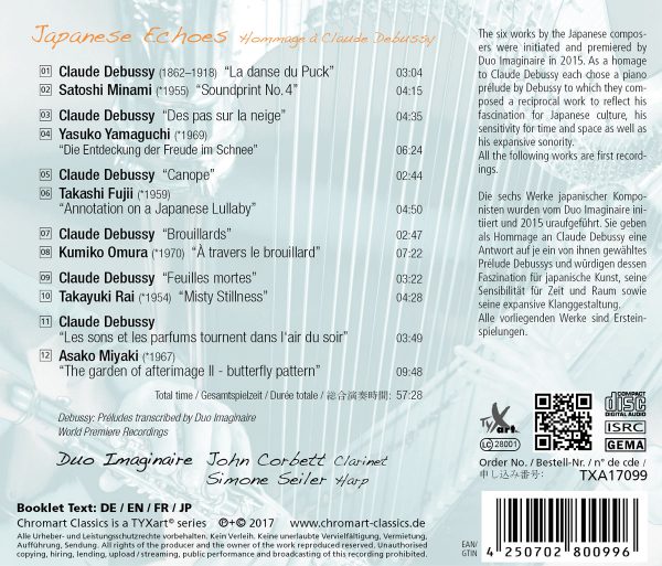 CD-Backcover Japanese Echoes